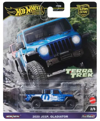 Produktbild von Hot Wheels HRV91, Jeep, 3 Jahr(e), Kunststoff, Metall, Blau, Weiß