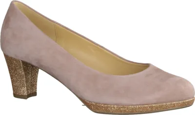 Produktbild von GABOR Damen Pumps aus braunem Leder und Wildleder 38