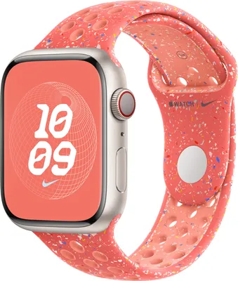 Produktbild von Apple Watch Ultra - 49 mm, Watch Ultra 2 - 49 mm, Watch SE - 44 mm, Watch SE 2023 - 44 mm, Watch SE 2022 - 44 mm, Watch 9 - 45 mm, Watch 8 - 45 mm, Watch 7 - 45 mm, Watch 6 - 44 mm, Watch 5 - 44 mm, Watch 4 - 44 mm, Watch 44 mm, Watch 42 mm, Watch 3 - 42 mm, Watch 2 - 42 mm, Watch 1 - 42 mm, Watch 10 - 46 mm Band: Nike Sport Band