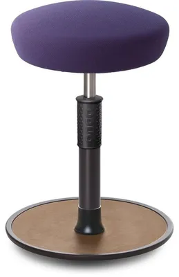Produktbild von Sitz- Stehhocker Free Regular Hutsitz Gestrick Lila schwarz /Natur.