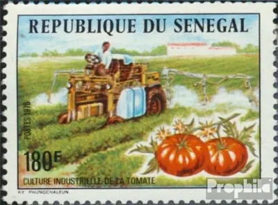 Produktbild von Briefmarken Senegal 1976 Mi 619 (kompl.Ausg.) postfrisch Tomatenindustrie