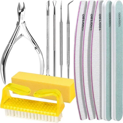 Produktbild von Maniküre Set Nagelfeilen Buffer Nagelzange Pediküre