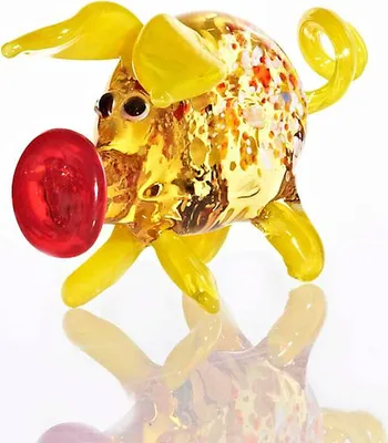 Produktbild von Schwein Midi 6-8cm, aus Kristallglas