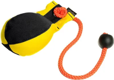 Produktbild von Mystique Dummy Ball Marking 300g schwarz/gelb