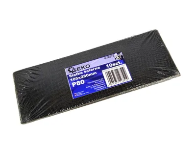 Obrázek produktu pro GEKO Brusná mřížka 10ks, 280x105mm, P80 G78572