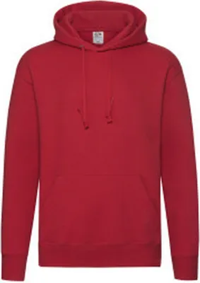 Obrázek produktu pro Fruit of the Loom - Pánská mikina s kapucí BC4739 (S) (červená)