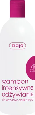 Zdjęcie produktu dla Ziaja, Intensywne odżywianie szampon, włosy delikatne, 400 ml