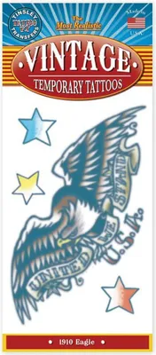 Produktbild von Adler Klebe-Tattoo - Fasching Halloween Karneval