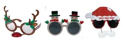 Image de Paire de lunettes thème Noël