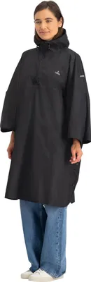 Produktbild von NOMAD® Regenponcho Premium Schwarz Wasserdicht Einheitsgröße Wander-Fahrrad