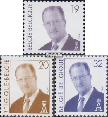 Produktbild von Briefmarken Belgien 1998 Mi 2835,2837,2841 (kompl.Ausg.) gestempelt Albert