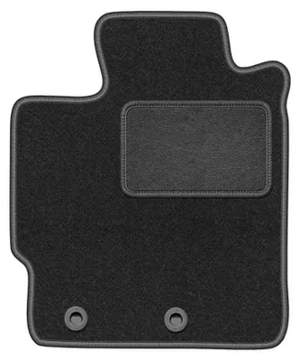 Produktbild von Fahrermatte Velours für Toyota Yaris III 2011-2019 (Benzyna) – 1-tlg, Graphit, passgenau – Wielganizator LUX