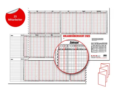 Imagen del producto de GÜSS 12-55: Resumen de vacaciones – máximo 25 empleados, 100 x 35 cm