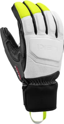 Produktbild von Leki Handschuhe Griffin Prime 3D white-ice lemon-graphite  : 7,5 Größe: 7,5