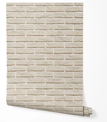 Zdjęcie produktu dla Tapeta Samoprzylepna Jasne Cegły Ściana Do Kuchni Salonu Przedpokoju Biura 2.5m x 0.5m