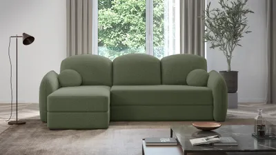Produktbild von Sofagarnitur mit Stauraum LIORIA 2 - Khaki