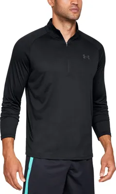 Produktbild von Under Armour Tech™ 2.0 Halbreißverschluss-langarm-t-shirt Schwarz M / Regular Mann Schwarz M