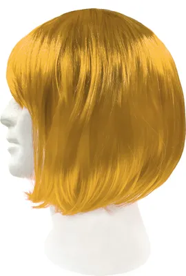 Produktbild von Oblique Unique Perücke Bob Kurzhaar Frisur blond für Damen Mädchen für Fasching Karneval Halloween Motto Party