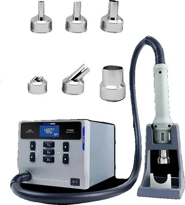 Image de Pistolet à air chaud, température réglable, fonction sommeil automatique, SETB