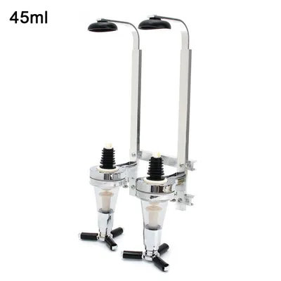 Produktbild von 25/30 / 45ml Wandhalterung 2 Flaschen Wein Bierspender Home Bar Pourer Rack 45ml 45ml 500g