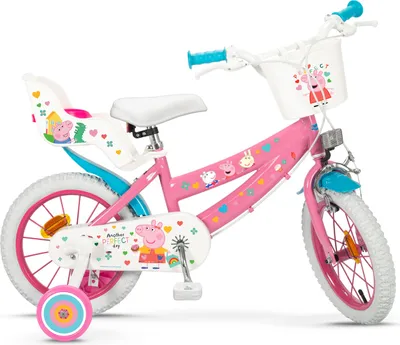 Produktbild von Toimsa Bikes Peppa Pig 14´´ Fahrrad Mehrfarbig 4-5 Years Junge Mehrfarbig 4-5 Years