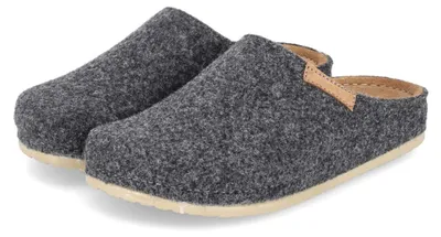 Produktbild von Kaerlek Damen Pantoffeln NANA Grau Filz Größe: 36
