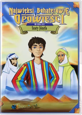Produktbild von Najwięksi bohaterowie i opowieści Biblii: Szaty Józefa [DVD]