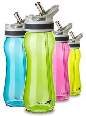 Zdjęcie produktu dla Butelka na wodę tritan 350 ml szczelna bez bpa do sportu