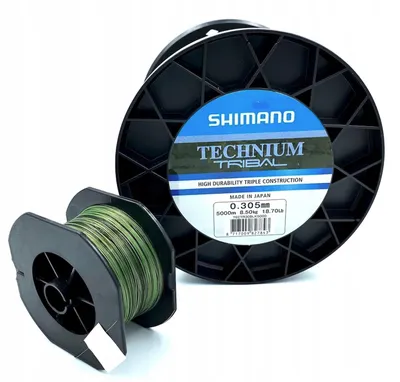 Produktbild von Shimano Technium Tribal Karpfenschnur Camouflage 0,305mm