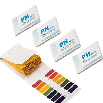PH-Teststreifen 1-14, 400 Stück, Indikatorpapier für Wasser & Labor
