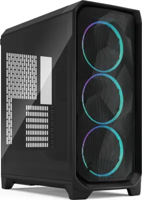 Zdjęcie produktu dla Fractal Design Meshify 3, PC, Czarny, ATX, EATX, micro ATX, Mini-ITX, Stal, Szkło hartowane, Gaming, Wielo