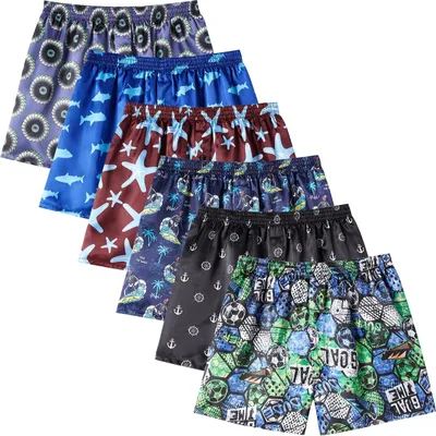Imagen del producto de Solidchoice - Calzoncillos bóxer de seda para hombre,  y cómodos