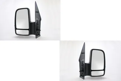 Zdjęcie produktu dla Johns, lusterka zewnętrzne pasujące do Mercedes Sprinter 906 06/06-04/09 Zestaw L R czarny A9068106016 2E1857501F 9068106016 0008111022 0018228920 002811