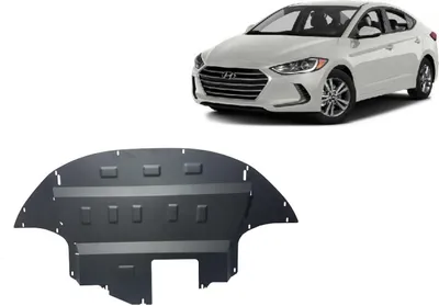 Obrázok produktu pre Oceľový ochranný kryt podvozku pre motor Hyundai Elantra