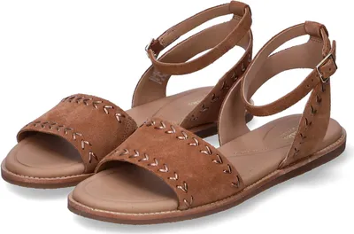 Produktbild von Clarks Sandalette Maritime May, Rauleder, Braun, Damen