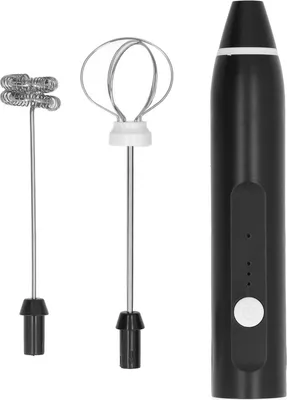 Obrázek produktu pro Bezdrátový elektrický napěňovač mléka, automatický mixér smetany se 2 metlami pro milovníky kávy
