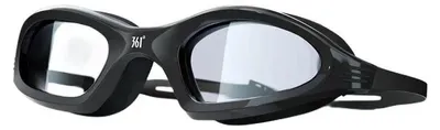 Image de Lunettes de natation, traitement anti-buée, ajustement confortable, lunettes noires