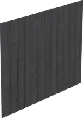 Produktbild von Seitenwand Deckelschalung SKAN HOLZ 230 x 180 cm anthrazit