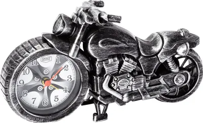 Produktbild von Spirit Motors Tischuhr Motorrad mit Wecker