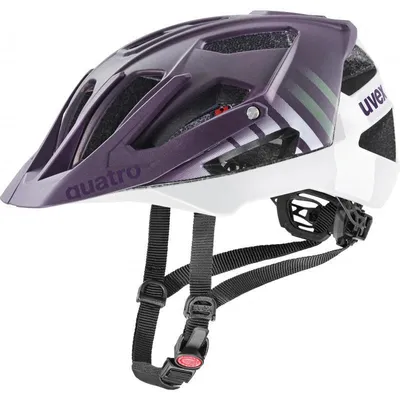 Zdjęcie produktu dla Kask Uvex Quatro CC śliwkowo-biały wielkość 52-57 cm S41.0.026.0115
