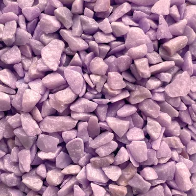 Produktbild von Dekosteine Farbsteine 9-13mm - 500g Bunte Steine FLIEDER