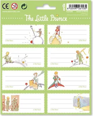 Produktbild von The Little Prince assorted Adhesive labels