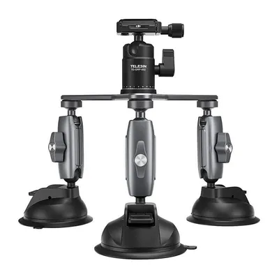 Immagine prodotto di TELESIN Three-Arm Suction Mount - TE-TSB-001