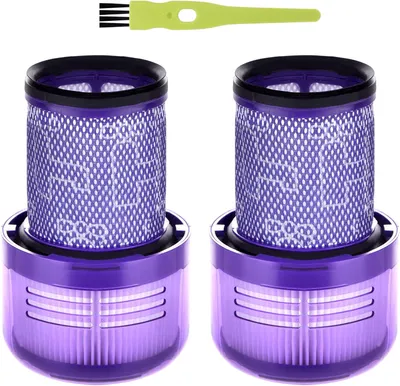 Produktbild von V12 Filter für Dyson V12 Detect Slim Absolute Extra Staubsauger, Ersatzfilter für Dyson V12 Slim Motorhead Complete Ersatzteile Zubehör 971517-01, 2 Stück