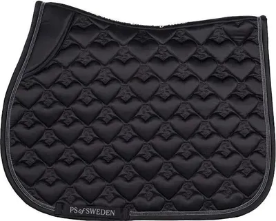 Produktbild von Ps Of Sweden Heart Springen Satteldecken Schwarz Full Schwarz Full