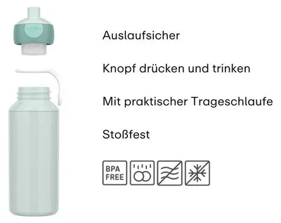 Produktbild von Mepal - Trinkflasche Pop-up Campus - 400 ml - Frozen Friends