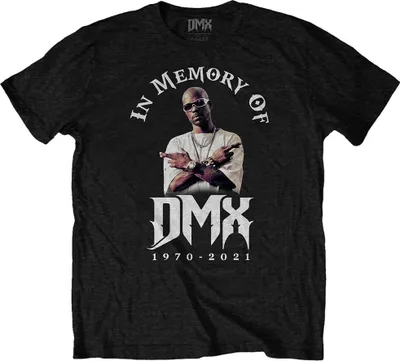 Obrázok produktu pre DMX - Tričko "In Memory" pre mužov/dámy Uni RO9986 (S) (Black)