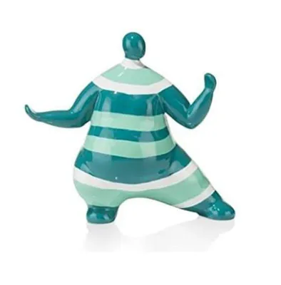 Produktbild von COCOMaison Skulptur Kung Fu- Sockel Statue Deko, modernes Design handbemalt Skulptur Figur (aus Polyresin, 1 St., Kunstfigur), Statuen Wohnung