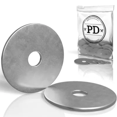 Obrázok produktu pre PD® Veľké karosárske podložky M5x20, nerezová oceľ, 50 kusov