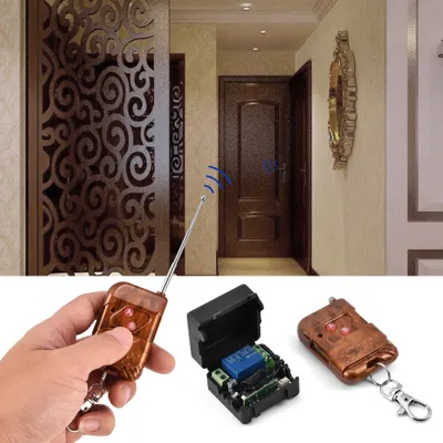 Image de DC 12V 10A Single Channel Relay RF Wireless Switch Receiver Remote Control Transmitter (Émetteur de télécommande sans fil DC 12V 10A)